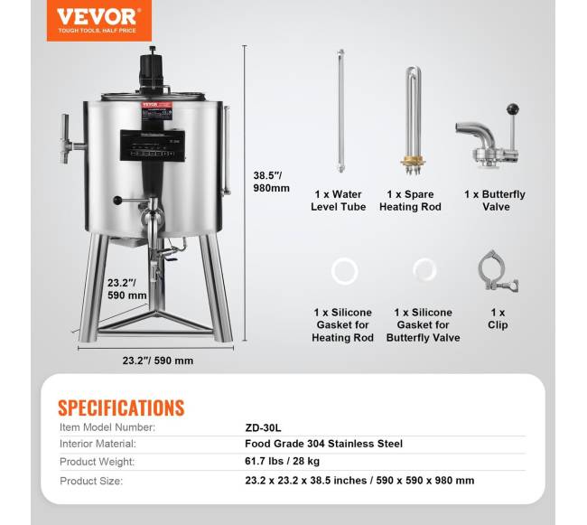 30 l pieno pasterizatorius6