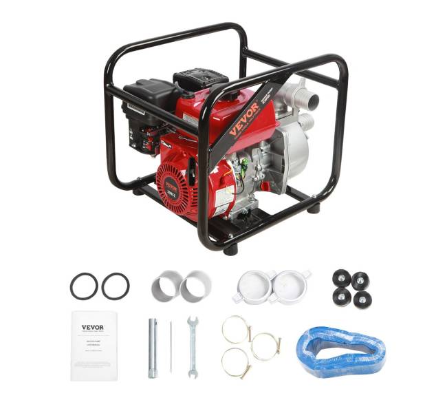 Benzininis vandens siurblys, 2" 7AG, 4-taktis0