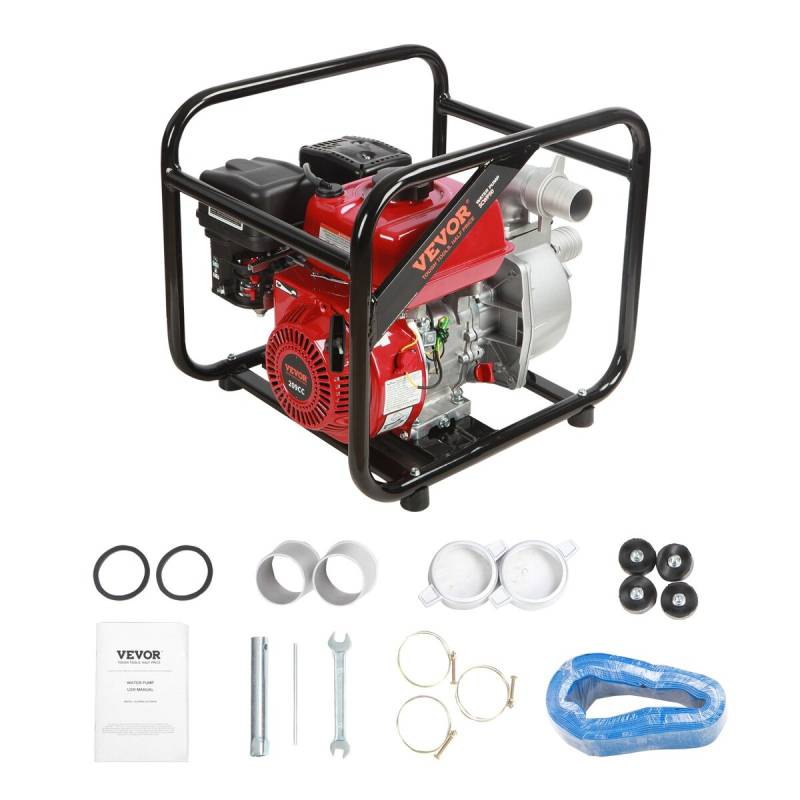 Benzininis vandens siurblys, 2" 7AG, 4-taktis0