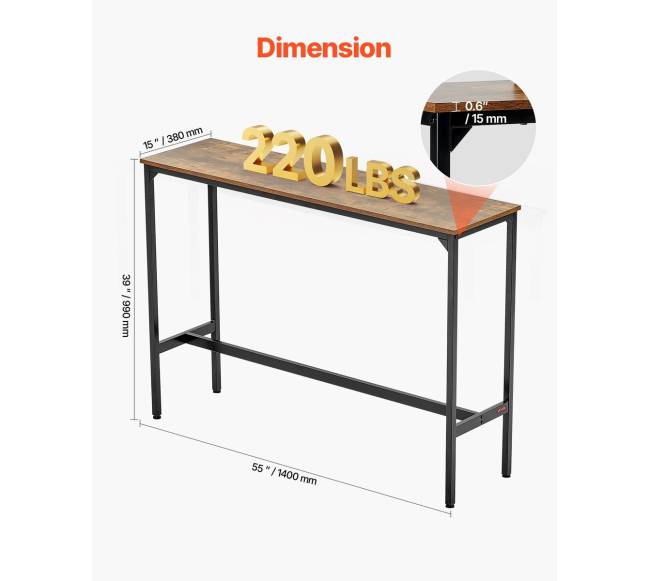 Baro aukščio stalas virtuvei ir valgomajam2