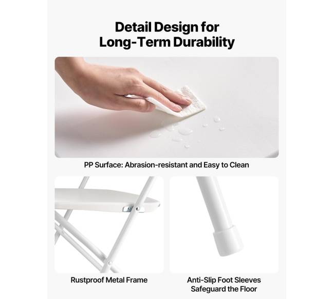 6 sulankstomų kėdžių komplektas su metaliniu rėmu4