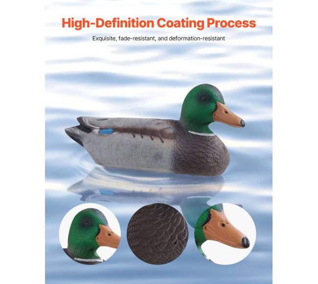 Medžioklės plastikinė antis plūduriuojanti2