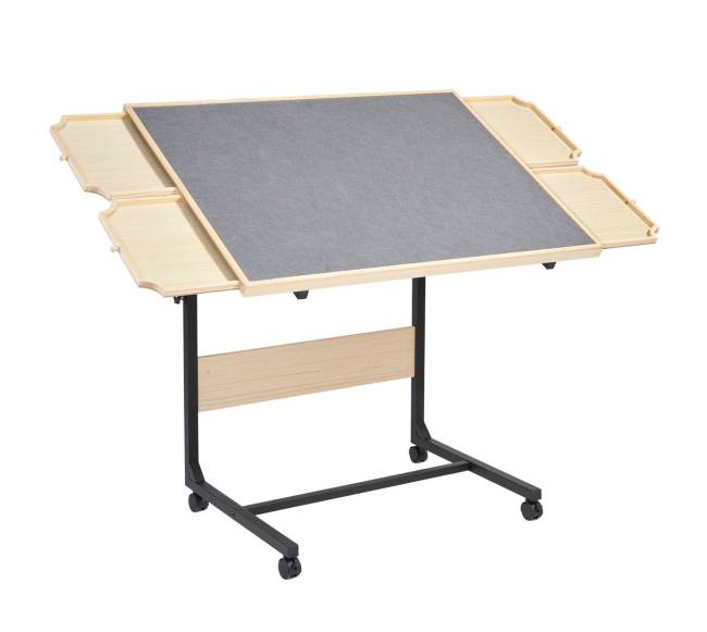 1500 dalių dėlionių stalas su reguliuojamomis kojelėmis0