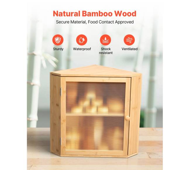 Kampinė bambuko duonos dėžutė virtuvei3