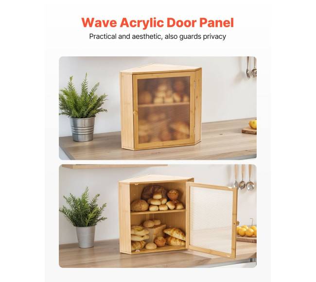 Kampinė bambuko duonos dėžutė virtuvei4