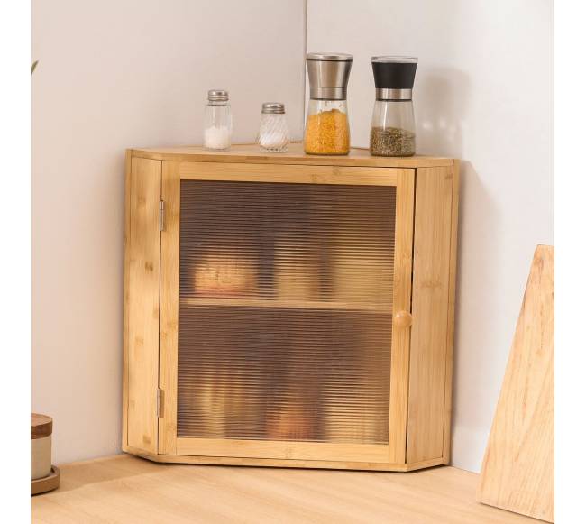 Kampinė bambuko duonos dėžutė virtuvei7