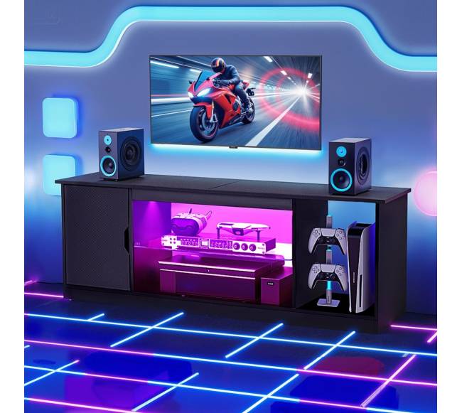 TV stovas iki 165 cm su stikline lentyna7