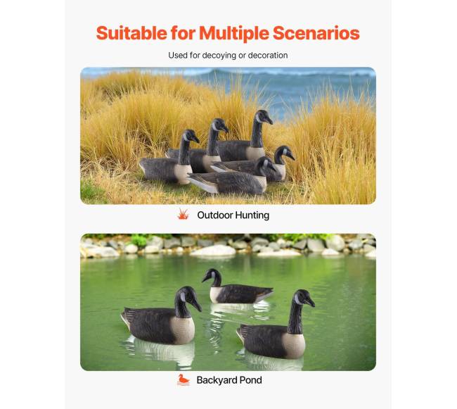 Kanados žąsų masalas plaukiojantis 6 vnt.5