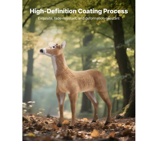 Elnių muliažas medžioklei su sulankstomomis kojomis2