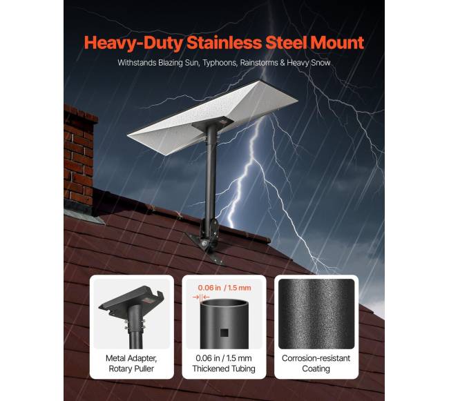 Reguliuojamas Starlink Gen 3 stogo laikiklis1