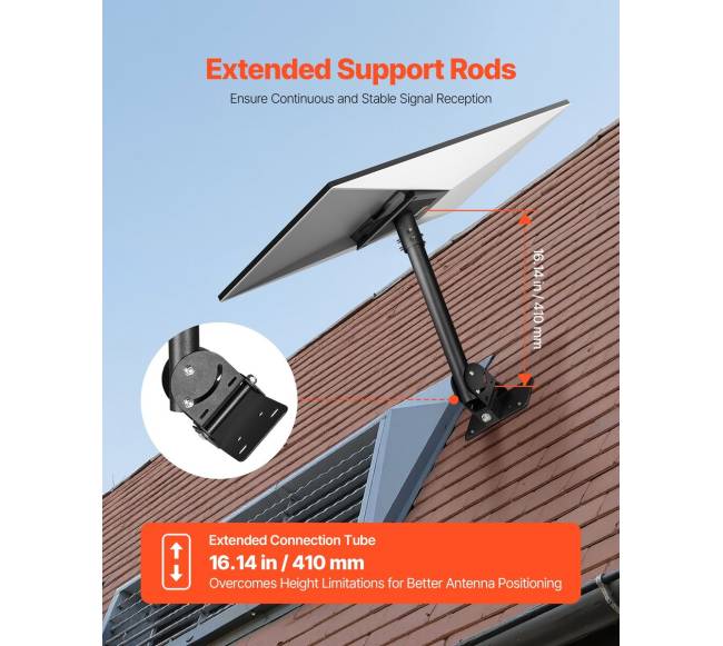 Reguliuojamas Starlink Gen 3 stogo laikiklis5