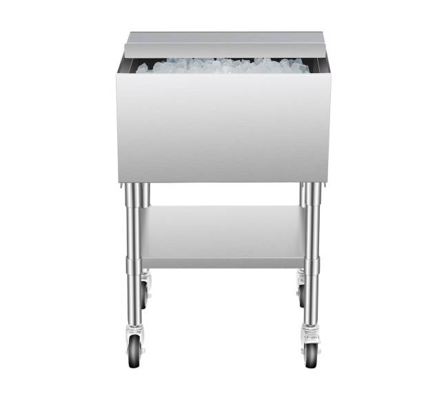 Komercinis ledo konteineris su ratukais0