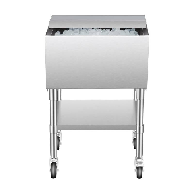 Komercinis ledo konteineris su ratukais0