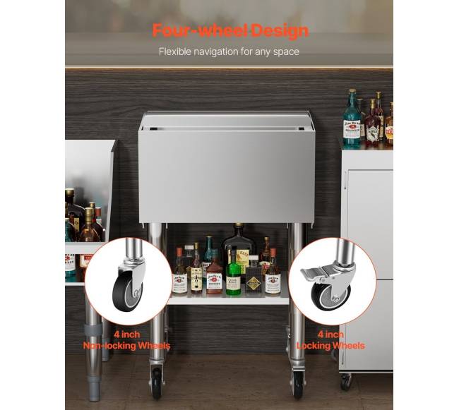 Komercinis ledo konteineris su ratukais3