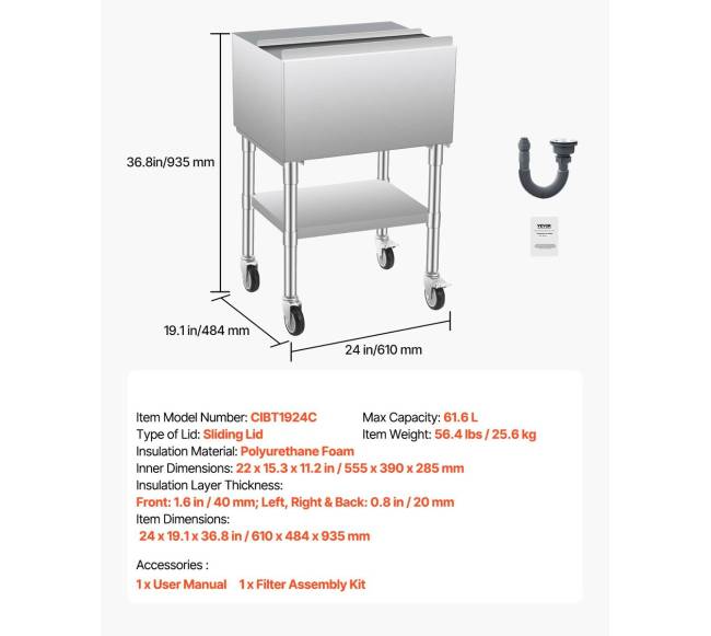 Komercinis ledo konteineris su ratukais6