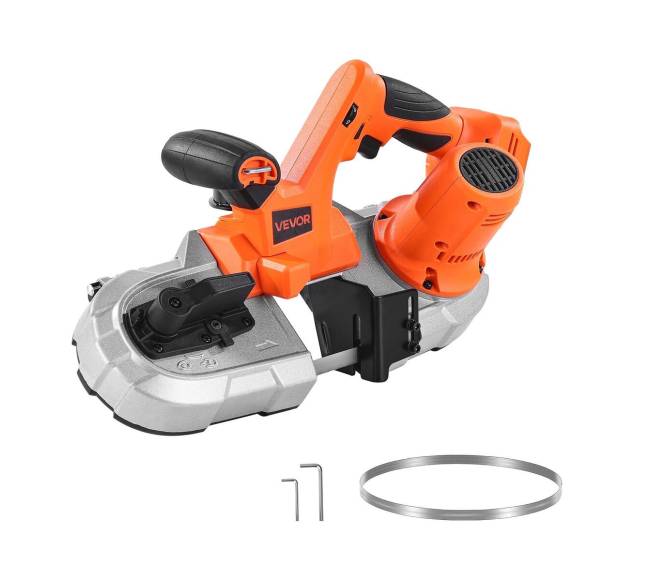 Nešiojama 20V akumuliatorinė juostinė pjūklas8