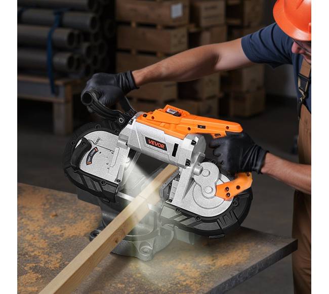 20 V belaidė juostinė pjūklas pjovimui7