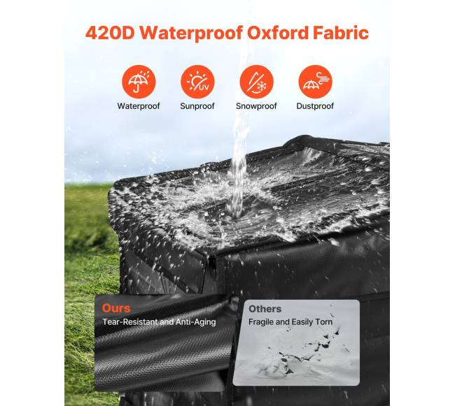 Generatoriaus universalus vandeniui atsparus uždangalas2