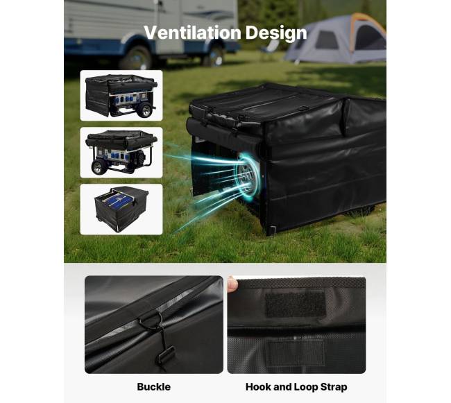 Generatoriaus universalus vandeniui atsparus uždangalas4