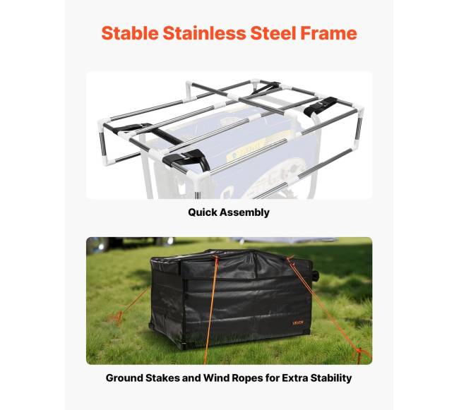 Generatoriaus universalus vandeniui atsparus uždangalas5