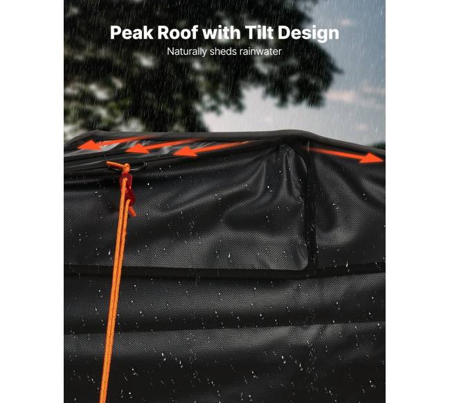 Generatoriaus universalus vandeniui atsparus uždangalas6