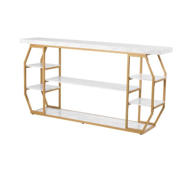 3 pakopų marmurinis konsolinis stalas0
