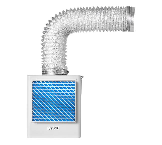 3 in 1 vidaus džiovyklių ventiliacijos komplektas ABS medžiaga10