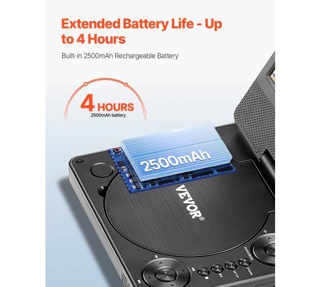 Nešiojamas DVD grotuvas su besisukančiu ekranu2