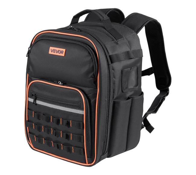 Įrankių kuprinė 49 kišenių elektriko įrankiams8