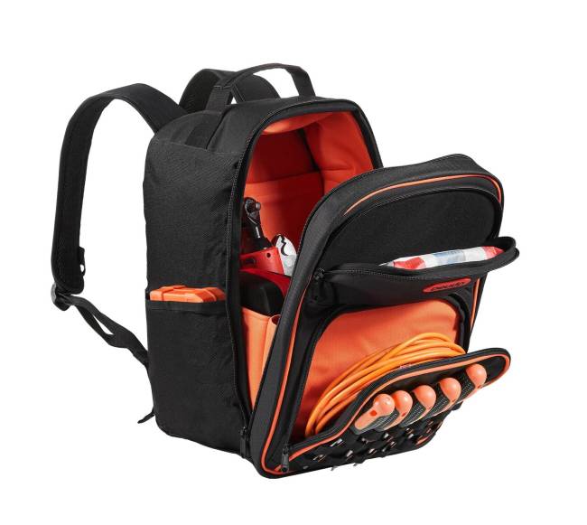 Įrankių kuprinė 49 kišenių elektriko įrankiams9