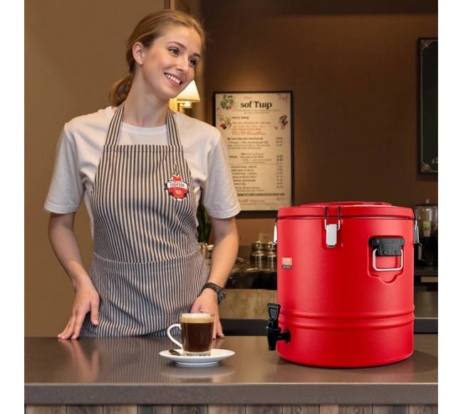 Izoliuotas gėrimų dozatorius 30L šaltam ir karštam naudojimui7