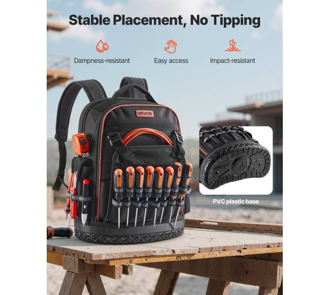 Elektriko kuprinė su 64 kišenėmis4