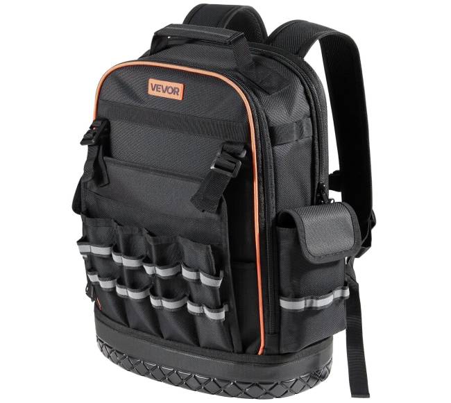 Elektriko kuprinė su 64 kišenėmis10