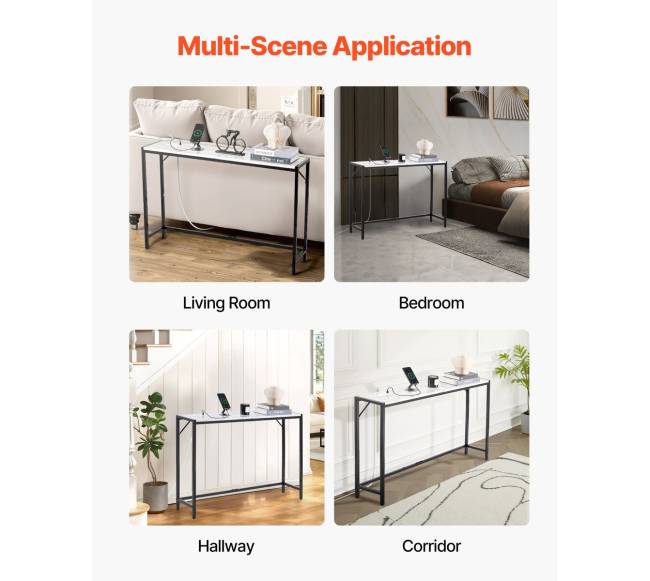 Marmurinis konsolinio staliuko dizainas su elektros lizdu6