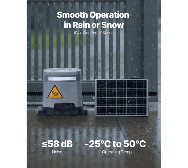 280 W saulės vartų atidarytuvas 816 kg4