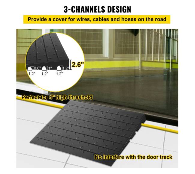 Guminis slenkstis rampa 6.5 cm kilimas2