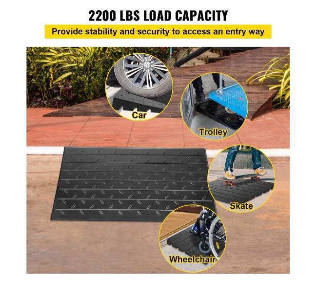 Guminis slenkstis rampa 6.5 cm kilimas4