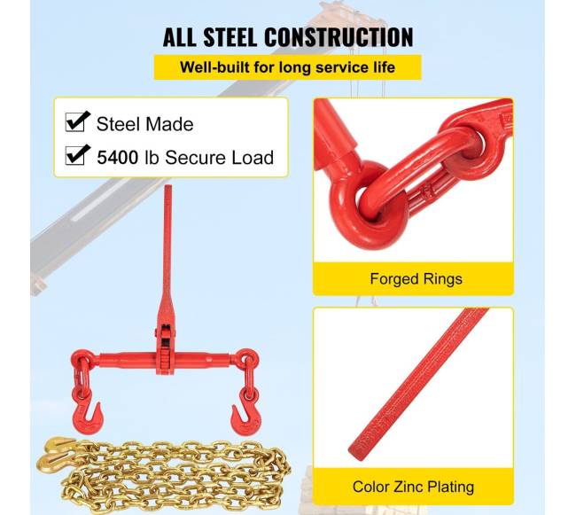 Grandininis tvirtinimo komplektas, 8 mm2