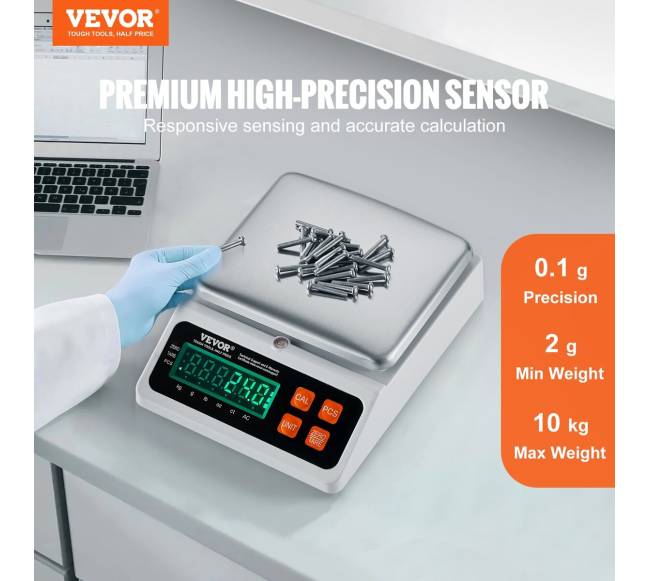 Elektroninės dalelių skaičiavimo svarstyklės 10 kg1