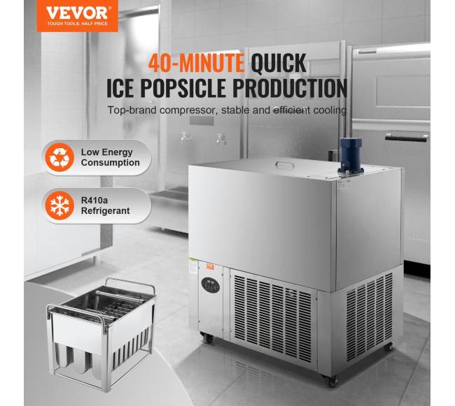 Komerciška ledų ant pagaliuko gaminimo mašina1