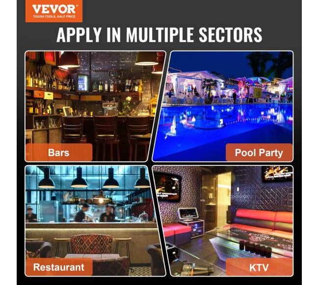 LED apšviesta gėrimų butelių lentyna 2 žingsnių6