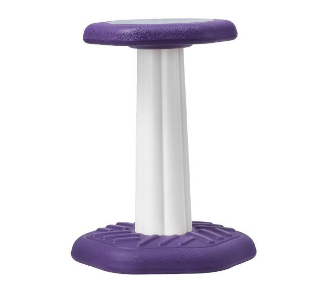 Vaikiška svyruojanti kėdė su pagalvėle, violetinė8