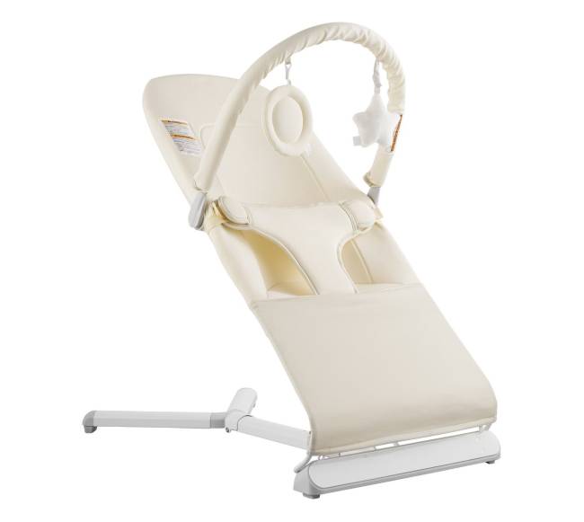 Sulankstoma kūdikio sėdynė su žaislų juosta0