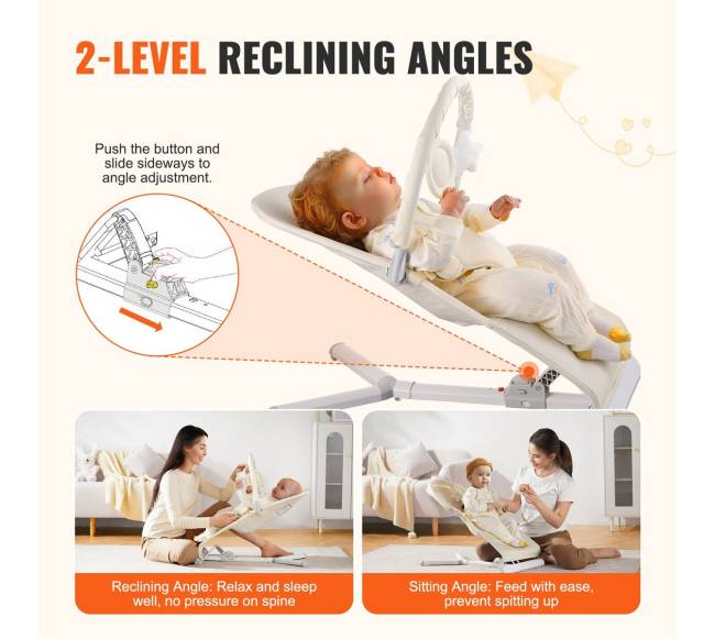 Sulankstoma kūdikio sėdynė su žaislų juosta2