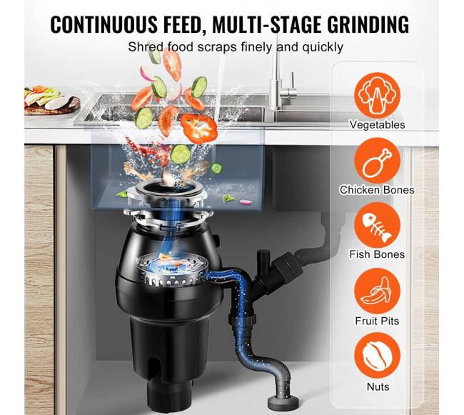 Maisto atliekų smulkintuvas 12 AG2