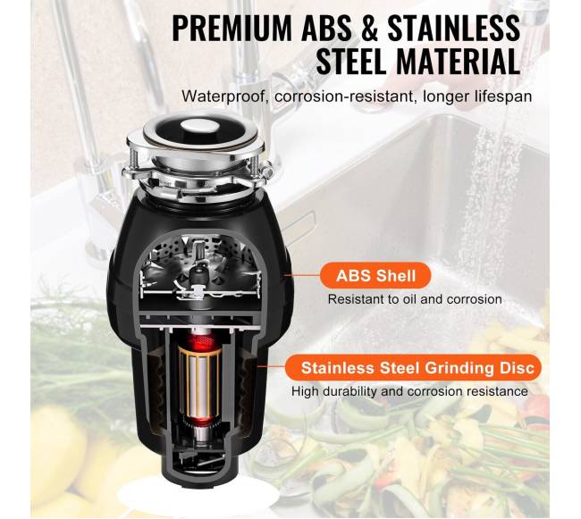 Maisto atliekų smulkintuvas 12 AG5