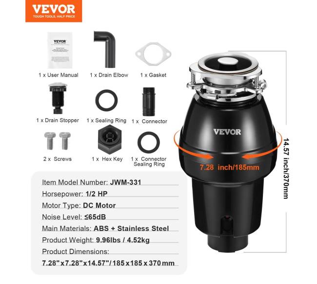 Maisto atliekų smulkintuvas 12 AG6