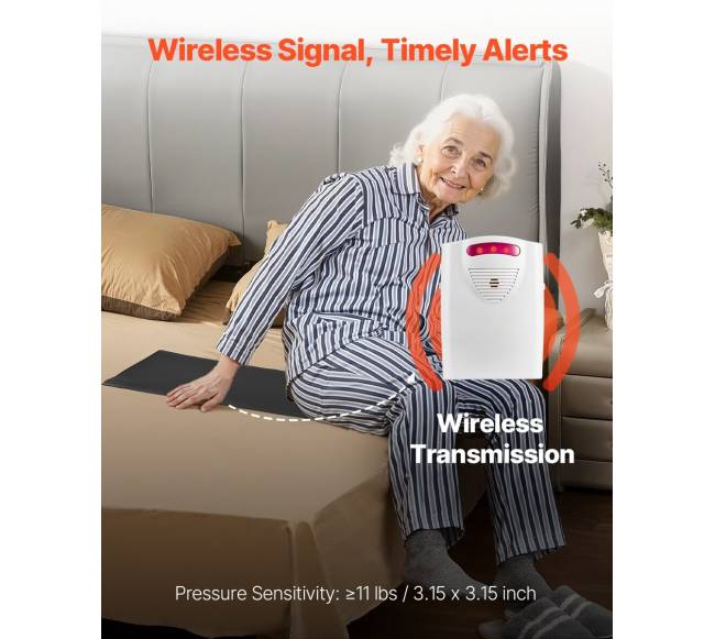 Belaidė lovos signalizacija vyresnio amžiaus žmonėms1