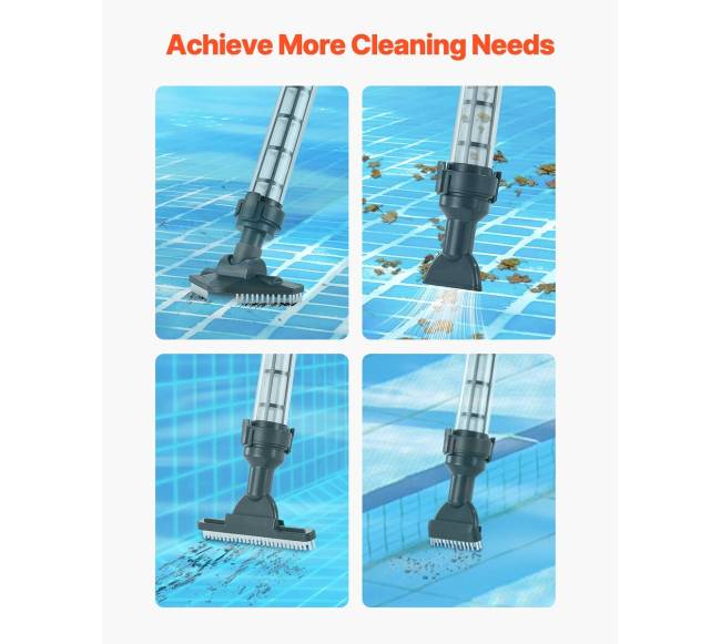 Įkraunamas baseino dulkių siurblys 1 val.3