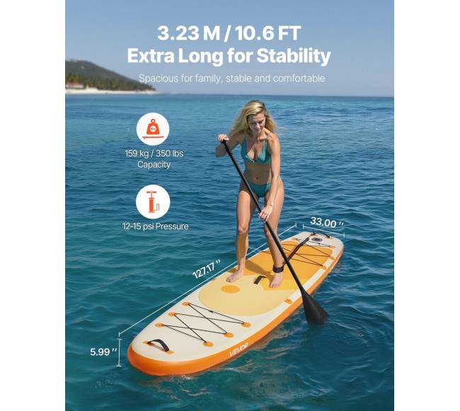 Pripučiama irklentė 3,23 m su irklo priedu1